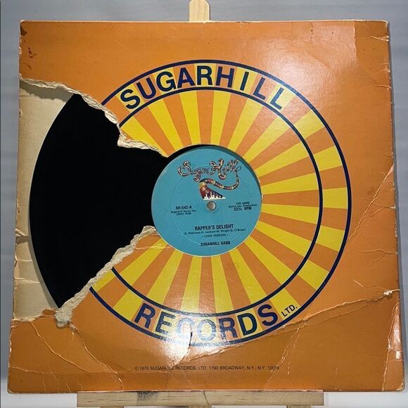 Vinyl - Rappers Delight - Orange and Black - Picture 1 of 6